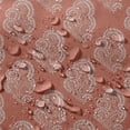 thumbnail image 6 of Vargottam Indoor/Outdoor Round Bistro Chair Cushions Block Print 15-Inch Bistro Chair Pads Waterproof Seat Chair Cushion For Home/Office- Set Of 2 (Peach), 6 of 7
