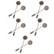 thumbnail image 1 of HEANUJJ 10Ud Pin Redondo Para En Aleación Café Para Accesorios De Manualidades, 1 of 7