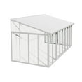 thumbnail image 2 of Palram - Canopia SanRemo 10' x 18' Patio Enclosure - White with Screen Doors, 2 of 9