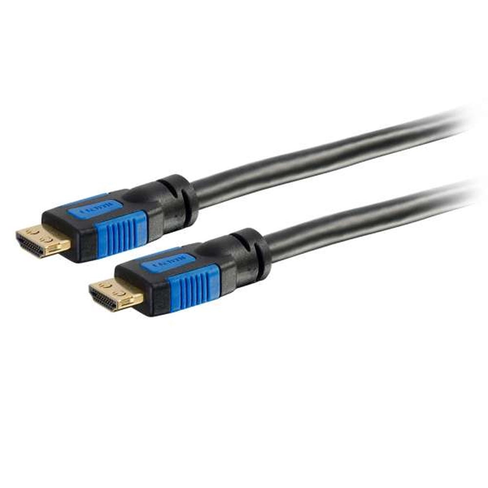 C2G 25ft High Speed HDMI Cable With Gripping Connectors