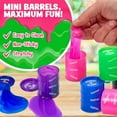 thumbnail image 2 of Playbees Barrels of Slime - 24 Pack - Assorted Color Tall Mini Barrels - Fun and Safe Galaxy Slime for Boys and Girls Ages 3 and Up - Perfect Prizes, Party Favors, Novelty and Playtime Activity, 2 of 6