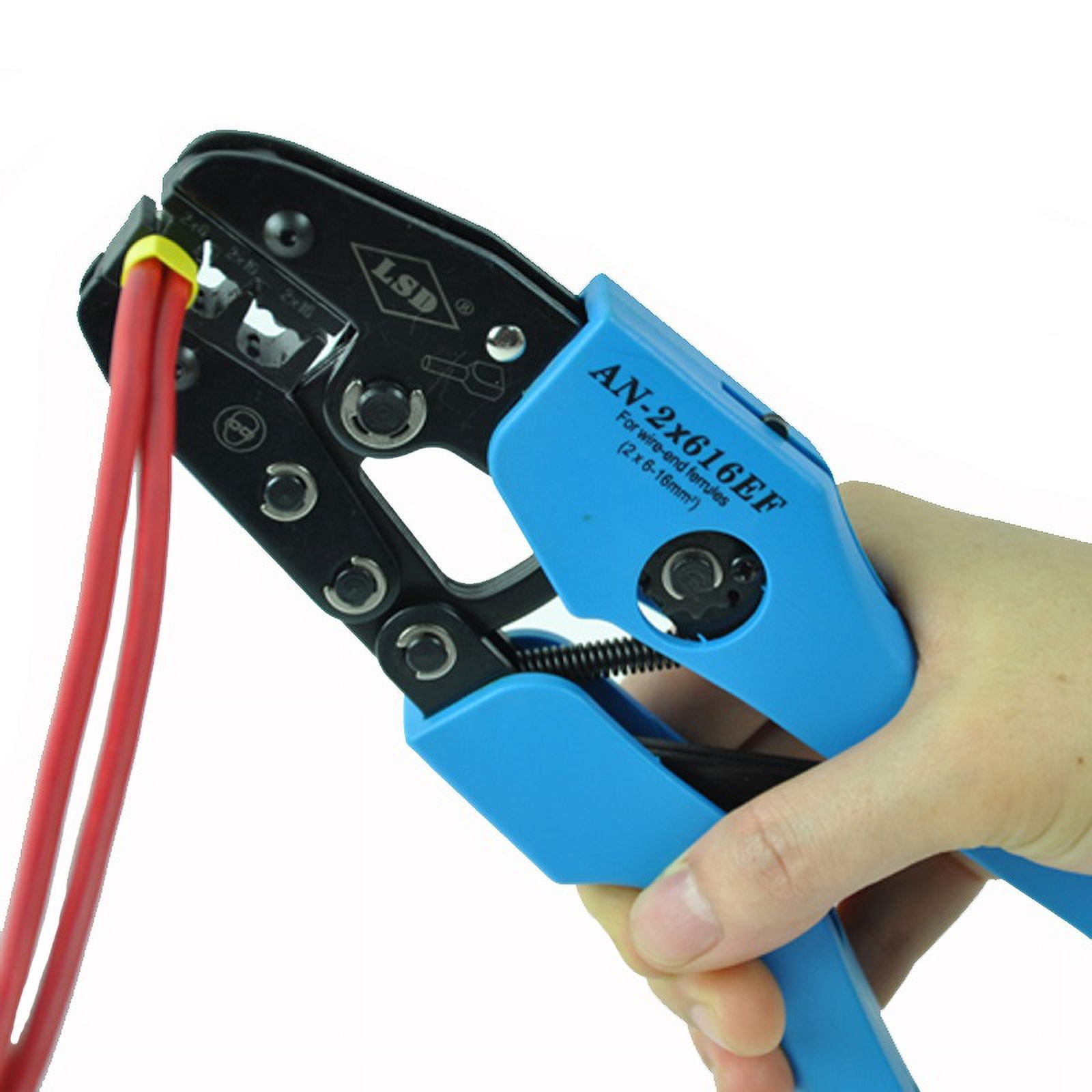 Hand Crimping Tools for 2*6-16mm² Wire-end Ferrules Crimper Pliers ,Durability That Lasts
