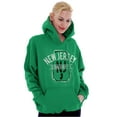 thumbnail image 4 of New Jersey Distressed Retro Logo Unisex Plus Fleece Graphic Hoodie Brisco Brands 2X, 4 of 5