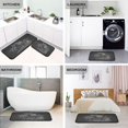 thumbnail image 4 of 2-Piece Kitchen Mat Set Non Slip Washable Floor Mats Decorative Rugs for Kitchen Sink Laundry Unicorn Made Of White Dots, 4 of 7