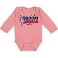 thumbnail image 3 of Inktastic 4th of July Boom Squad Blue and Red Fireworks Boys or Girls Long Sleeve Baby Bodysuit, 3 of 5