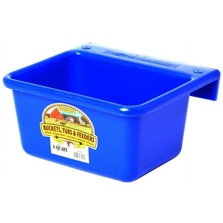 UPC: 0084369060011 | Little Giant MF6BLUE Plastic Mini Feeder  6 Quart  Blue