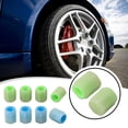 thumbnail image 2 of Bgsha 8pcs Universal Fluorescent Luminous Tire Valve Stem Cap Car Tire Valve Cap, 2 of 10