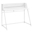 thumbnail image 3 of Monarch Specialties Computer Desk, Home Office, Laptop, Storage Shelves, 48"l, Work, Metal, Laminate, White, Contemporary, Modern, 3 of 4
