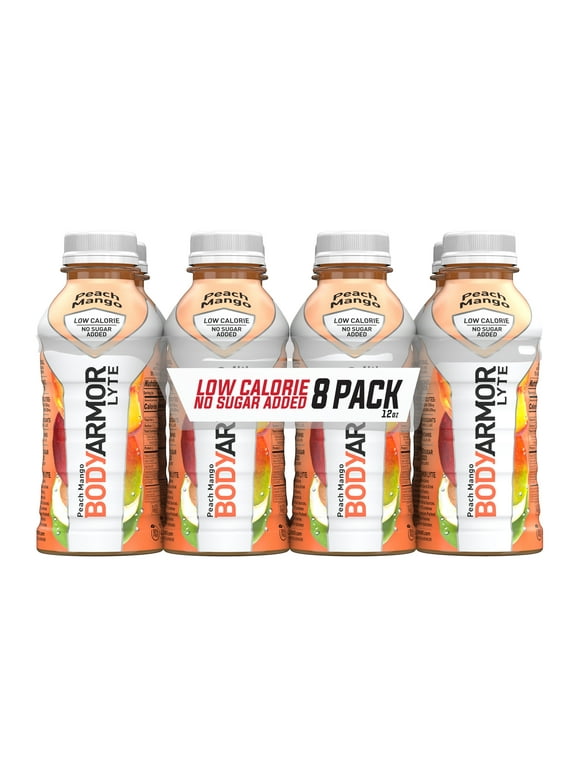 BODYARMOR LYTE Sports Drink, Peach Mango, 12 fl oz 8 count