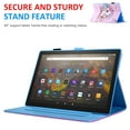 thumbnail image 4 of All-New Fire HD 8&HD 8 Plus Case (10th Generation, 2020 Release), Folio Stand Premium Leather Magnetic Wallet Cover with Smart Auto Wake/Sleep & Pencil Holder, Candy Unicorn, 4 of 6