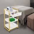 thumbnail image 4 of Salon Storage Cart, Salon Cart with Drawer, Salon Storage Cart with Wheels  Barber Stores, Spas, Homes, Beauty Stores, And Pedicure, 4 of 13