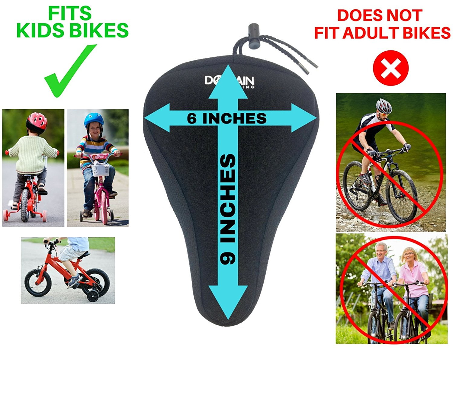 child bike saddle cover