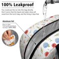 thumbnail image 5 of Womens Pioneer Flower Floral Print Pattern Lunch Box for Work,Insulated Lunch Bag for Women,Loncheras Para Mujer,Leakproof Adult Lunch Bag for Work,Beach,Travel,Picnic,Camping, 5 of 6