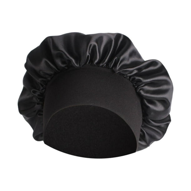 Gorro Elástico Para Quimioterapia, Tocado De Secado Rápido Para El Cáncer, Tocado Que Absorbe El Sudor, Negro Sunnimix Gorro de dormir