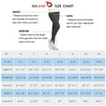 thumbnail image 2 of BALEAF Women's Fleece Lined Water Resistant Legging High Waisted Thermal Winter Hiking Running Tights Pockets Light Grey X-Small, 2 of 7
