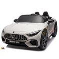 thumbnail image 1 of KidsVIP Mercedes Benz AMG SL63 Licensed 12V Powered 4x4 Ride-On Car w/ Rubber Wheels, Music & Remote, 1 of 9