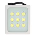thumbnail image 1 of Dc12V 9 Beads Luz Blanca Cámara Luz De Relleno 9W Cctv Cámara Luz Vigilancia Luz De Relleno Con Ip66 Impermeable Gran Disipación Térmica Para Cámara De Seguridad Interior / Exterior sonducket EL013705-02, 1 of 6