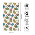 thumbnail image 2 of Pofeuu Cactus And Insects Print Hand Towel 27.5" x 16" Soft Absorbent Towel for Bathroom SPA Gym Hotel, 2 of 6
