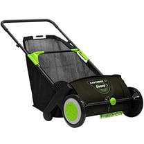 Earthwise 21" Push Lawn Sweeper, 2.6 Bushel Collection Bag, LSW70021