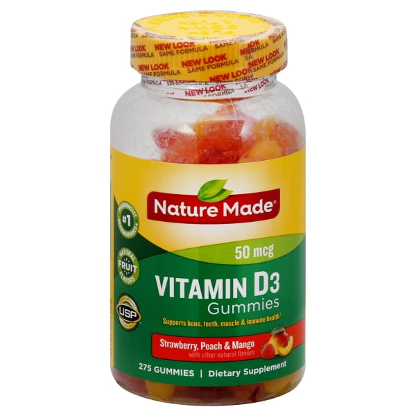 Nature Made Vitamin D Adult Gummies, 275 ct. - Walmart.com - Walmart.com