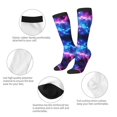 thumbnail image 4 of Women's Knee High Socks Galaxy Outdoor Casual Tube Socks, 4 of 7
