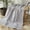 Grey Damask, variant on White Boho Sunflower Medallion Quilt Cotton Quilted Throw Blanket for Bed Couch Daybed 47 X 60 Inch Decorative Throw Blankets