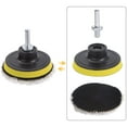thumbnail image 6 of Uxcell 3 Inch Wool Buffing Pad Set Buffing Wheel Kit with M10 Drill Adapter for Orbital Polisher Buffer 1 Set, 6 of 6