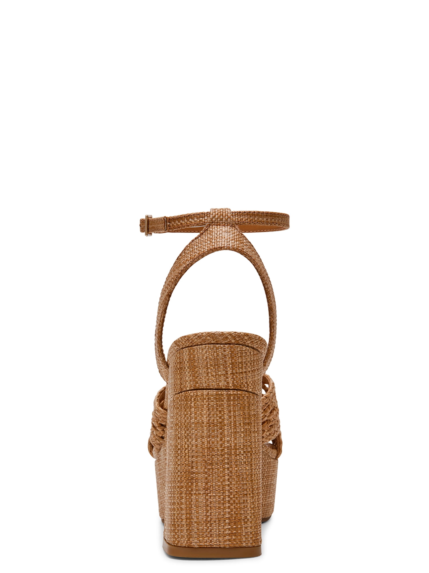 DV Dolce Vita Women's Whishora Platform Block Heel Sandal with Ankle Strap