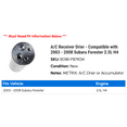 thumbnail image 2 of A/C Receiver Drier - Compatible with 2003 - 2008 Subaru Forester 2.5L H4 2004 2005 2006 2007, 2 of 2
