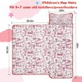 thumbnail image 5 of Red Football Event Elements Pattern Toddler Nap Mats for Kids Preschool,Sleeping Mat Bag or Kids,Toddler Sleeping Bag,Toddler Nap Mat or Daycare, 5 of 6