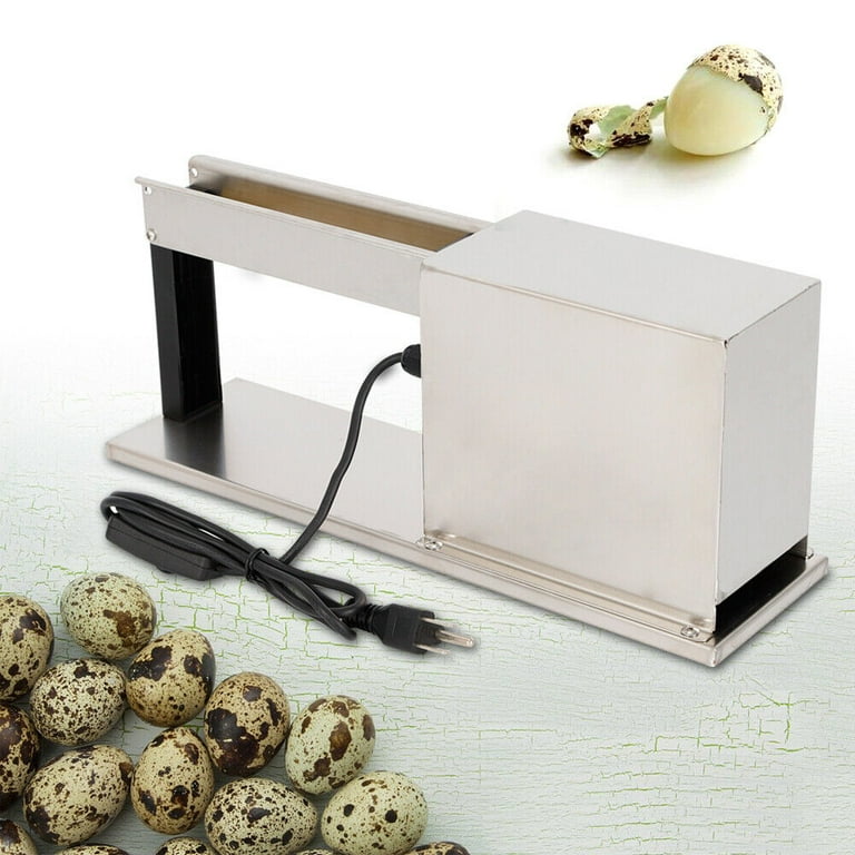 Commercial Small Quail Egg Peeler Automatic Bird Eggs Peeling