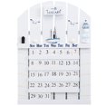 thumbnail image 1 of Calendario perpetuo de pared de madera estilo mediterráneo (1 unidad)., 1 of 7