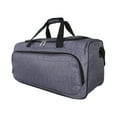 thumbnail image 5 of Protege 3-Piece Softside Luggage Travel Set, Includes Medium Checked Luggage, Carry On Duffel and Boarding Tote, Gray, 5 of 13