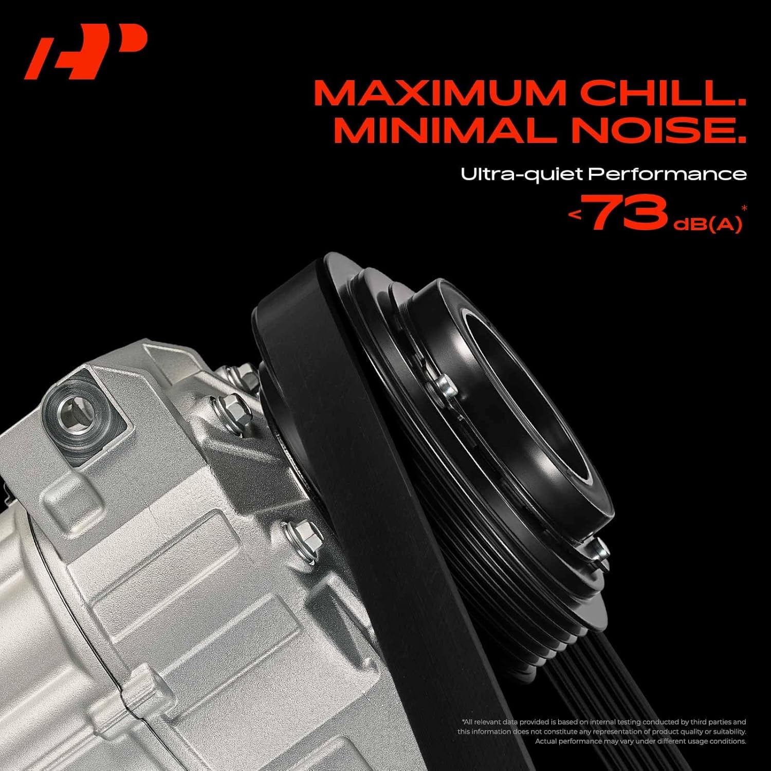 A-Premium AC Compressor with Clutch Compatible with Chevrolet, GMC Models - Silverado, Suburban, Sierra, Avalanche, Express, Tahoe, Yukon, Escalade, & More - with 2 Mounting Holes