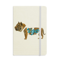 thumbnail image 1 of Tiger Body Zoong Restructuring Notebook Official Fabric Hard Cover Classic Journal Diary, 1 of 3