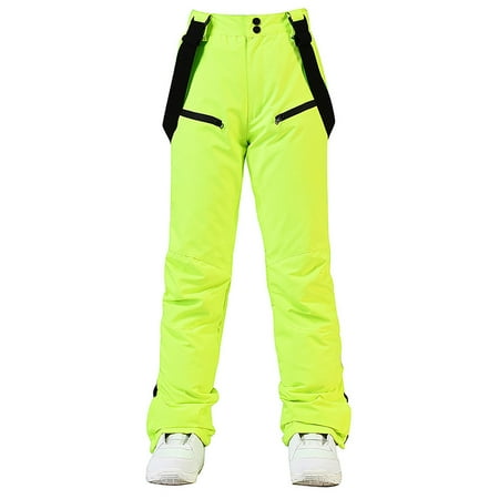Tauxra Ski Pants for Men and Women Windproof Waterproof Snowboard Pants with Thermal Insulation for Skiing Snowboarding and Winter Sports