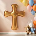 thumbnail image 4 of Luxshiny Globos Dorados Con Cruz Para Decorar Celebraciones Y Ambientes Festivos, 4 of 8