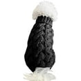 thumbnail image 3 of Suéter de rayas de moda para perros, abrigo cálido, suéter de lana de punto para invierno para perros pequeños, medianos y grandes, 3 of 6