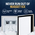 thumbnail image 3 of Newair 15” Undercounter Nugget Ice Maker, Pebble Ice Maker 66 lbs. Daily in Stainless Steel, 3 of 15