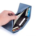 thumbnail image 3 of Small Wallet For Women Rfid Leather Compact Card Wallets Womens Thin Front Pocket Purse(Black), 3 of 9