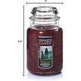 thumbnail image 6 of Yankee Candle Mountain Lodge Scented Classic 22oz Large Jar Single Wick Aromatherapy Candle Over 110 Hours of Burn Time Apothecary Jar Fall Scented for Home, 6 of 6