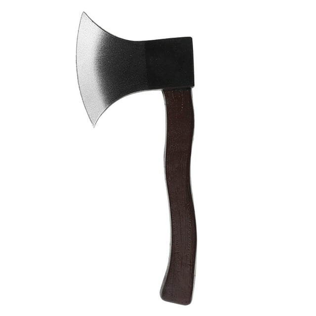 ColoMX Hacha de Halloween Prop hacha de juguete hacha falsa accesorios de hacha realista disfraz vikingo para niños disfraz de Halloween suministros para fiestas temáticas