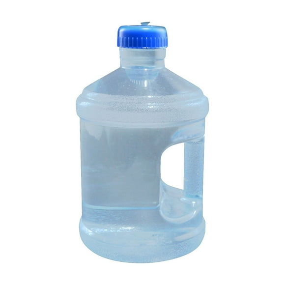 asddcavvf 0.8/1.3 Gallon Water Bottle With Cover Big Water Bottle With Cover Gym Water Bottle With Handle Gallon Water Jug (101/170 Oz Transparent) Outdoor Handle Large Capacity Water