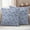 Blue RoyalBlue Beige, variant on Blue Ocean Conch Outdoor Waterproof Pillow Covers, Retro Beige Coastal Coral Starfish Decorative Square Throw Pillowcase Sofa Cushion Sham for Patio/Couch/Chair, 20"x20" 2 Pack