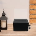 thumbnail image 4 of Voting Box with Lock Donation Box for Fundraising Suggestion Box Ballot Comment Box, 4 of 8