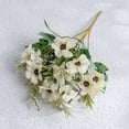 thumbnail image 4 of Honeeladyy 12.5in White Artificial Flowers Outdoor UV Resistant Fake Silk Flowers for Wedding Centerpieces Bouquets DIY Floral Decor Home Decoration with Stems, 4 of 8
