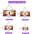 thumbnail image 5 of Hello 2025 Goldendoodle Celebrates Happy New Year Firework Balloon Landscape Wood Sign Doodle Dog Lover Gifts Idea Hanging Wall Home Decor - 02024, 5 of 5
