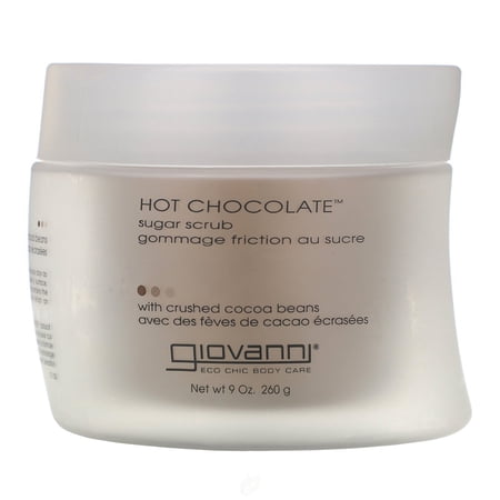 Giovanni Eco Chic Body Care Hot Chocolate, Crashed Cocoa Beans, 9oz, 2-Pack