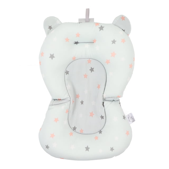Almohadilla De Baño Para Bebé - COJÍN DE BAÑO PARA BEBÉ, SOPORTE PARA ASITO DE BAÑERA PARA RECIÉN NACIDOS CON ALFOMBRILLE ANTIDESLIZANTE, ALMOHADA DE BAÑO AJUSTABLE