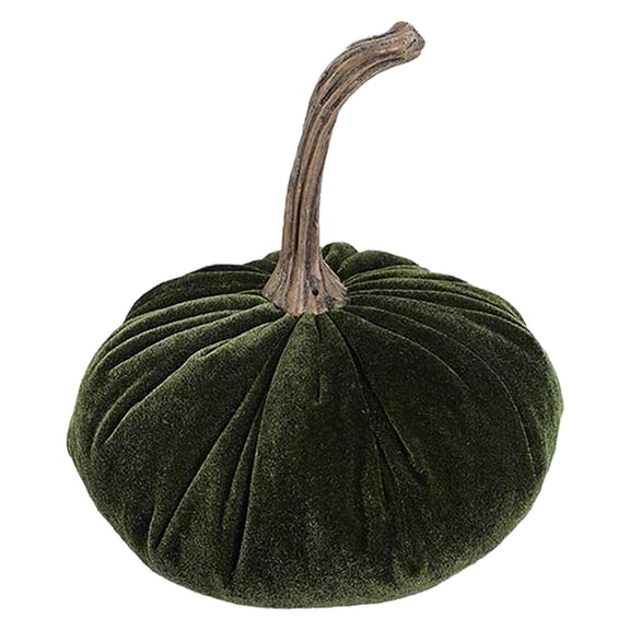 Velvet Pumpkins Artificial Fall Harvest Halloween Decoration for Home Kitchen Farmhouse Thanksgiving Wedding Festival